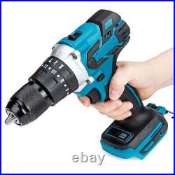 13mm Brushless Electric Hammer Drill Electric Screwdriver For Makita 18V Battery