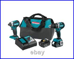 18V LXT Lithium-Ion Brushless Cordless Hammer Drill and Impact Driver Combo Kit