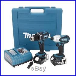 18-Volt LXT Lithium-Ion Cordless Combo Kit 2-Tool with Rapid Automotive Charger