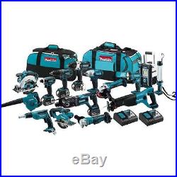 18-Volt LXT Lithium-Ion Cordless Tools Hammer Driver Drill Combo Kit (15-Tool)