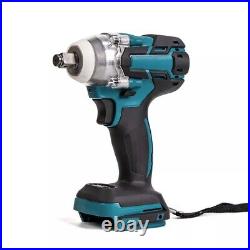 1/2 Brushless Impact Wrench 520Nm Drill Driver Cordless Tool for Makita Battery