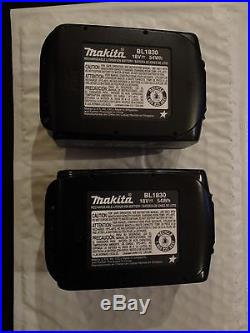 2Pc Genuine Makita BL1830-2 18V Volt LXT Lithium Ion Battery Packs 3.0 AH BL1830