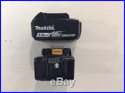 (2) MAKITA BL1830B-2 18V 18 VOLT Lithium Ion 3.0 AH Battery Pack WithTester NEW