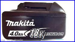 2 NEW IN PACKAGE Makita BL1840B-2 18V GENUINE Battery 4.0 AH Fuel Gauge 18 Volt