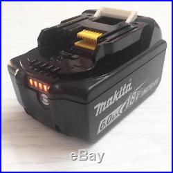 2 Pack Plastic seal Makita 6.0AH 18v Li-ion battery BL1860B with indicator