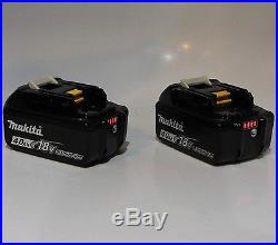 2 pc Makita BL1840B Batteries 18V LXT Lithium-Ion 4.0Ah Rechargeable Battery LED