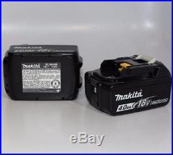 2 pc Makita BL1840B Batteries 18V LXT Lithium-Ion 4.0Ah Rechargeable Battery LED