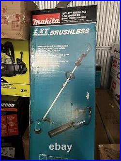 BRAND NEW Makita XT286SM1 18V LXT Brushless Combo Kit Blower & Trimmer