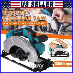 Electric Circular Saw Wood Cutter Power Tools Dust Passage 13000RPM For Makita