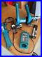 Lot_of_Vintage_Makita_Right_Angle_Drill_Glass_Tile_Saws_Batteries_Charger_01_jigm