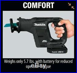 MAKITA 18V 3 Pc BRUSHLESS Cordless Drill Impact Recip Saw Sub Compact Combo Kit