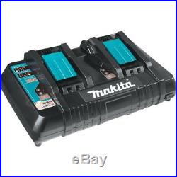 MAKITA BL1850B2DC2 NEW 18V BL1850B Li-Ion Battery & DC18RD Dual Port Charger