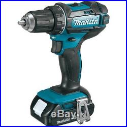 MAKITA ct225r lithium-ion drill/driver & impact driver combo 18v 18 volt withwrnt