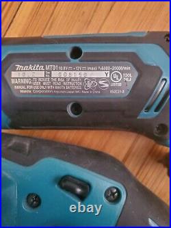 Makita 12v CXT Tool Combo SH02 saw, MT01 multitool, Charger and battery