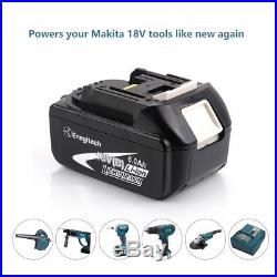 Makita 18V 6.0AH Replace Battery for Makita BL1860B BL1860-2 BL1830 Li-ion2 Pack