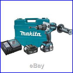 Makita 18V LXT 4.0 Ah Li-Ion 1/2 in. Hammer Driver Drill Kit XPH07M recon