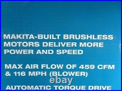 Makita 18V LXT Brushless 2-PC Combo Kit String Trimmer And Blower XT286SM1
