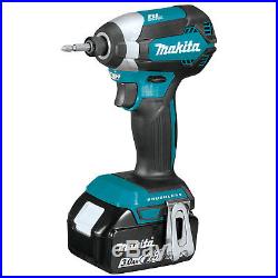 Makita 18V LXT Brushless Cordless Impact Driver Drill Power Tool Kit with Battery
