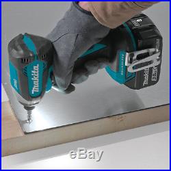 Makita 18V LXT Brushless Cordless Impact Driver Drill Power Tool Kit with Battery