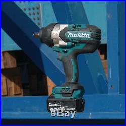 Makita 18V LXT Li-Ion BL 1/2 in. Sq. Dr. Impact Wrench (Bare) XWT08Z New