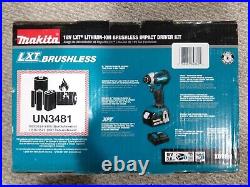 Makita 18V LXT Lithium-Ion Brushless Impact Driver Kit With (1) 3.0 Ah Battery