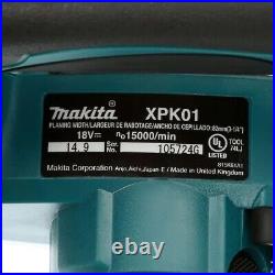 Makita 18V LXT Lithium-Ion Cordless 3-1/4 Planer (XPK01Z)