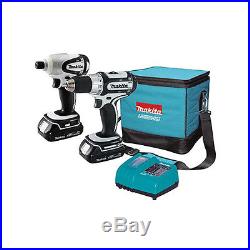 Makita 18V Li-Ion Compact 2pc Combo Kit LCT200W Reconditioned