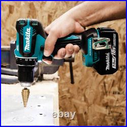 Makita 18V Lithium-Ion Brushless Cordless 1/2in Driver-Drill Kit Battery Charger