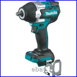 Makita 18V Lxt 4-Speed Mid-Torque 1/2'' Sq Drive Impact Wrench With Friction
