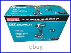 Makita 18V Lxt Lithium-Ion Brushless Cordless Impact Driver Kit (5.0Ah) BL1850b
