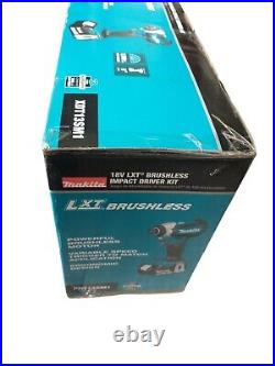 Makita 18V Lxt Lithium-Ion Brushless Cordless Impact Driver Kit (5.0Ah) BL1850b