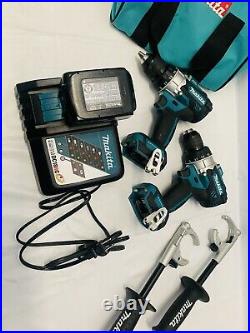 Makita 18V XPH14 LXT 2-Tool Combo With Battery, Bag, Charger And Attachments