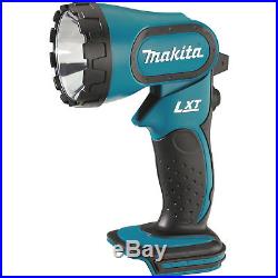 Makita 18 Volt LXT Cordless Drill 5 Piece Combo Power Tool Kit with 2 Batteries