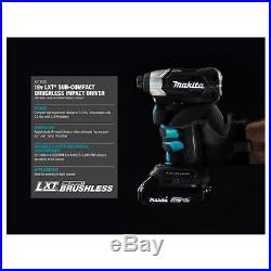 Makita 18-Volt LXT Lithium-Ion Sub-Compact Brushless Cordless 2-piece Combo Kit