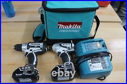 Makita 18v Compact Lithium 2pc Combo Kit (Bdf452, Btd142) L413063A-DK