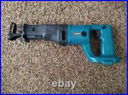 Makita 18v Kit Hammer Drill Reciprocating Saw Charger Low Use