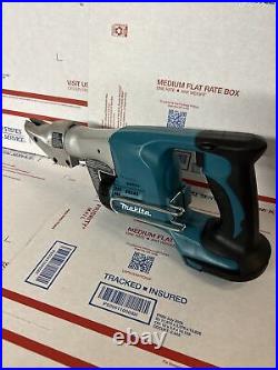 Makita 18v Lithium Ion Cordless 18 Gauge Straight Shears Excellent Condition