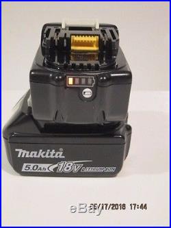 Makita(2)BL1850B-2(5.0AH) LED GAUGE 18V LXT Lithium-Ion TWIN-PACKS F/SHP-NEW