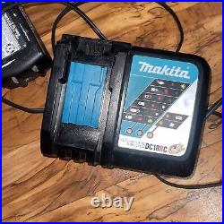 Makita 3pc 18V Combo XPH12 Drill, XDT13 Impact, XMT03 Oscillating, 2 4AH Bat, Cha