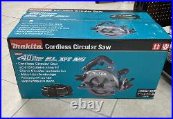 Makita 40V XGT Brushless Cordless 7-1/4 Circular Saw Kit GSH01M1