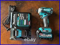Makita 40V XGT Impact Driver With battery and charger GDT01