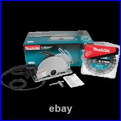 Makita 4114X-R 14 in. SJS Electric Angle Cutter, with 14 in. Diamond Blade