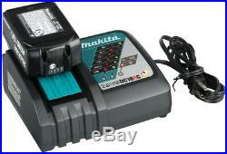 Makita 5 Tool Combo 18 Volt LXT Lithium Ion Cordless Batteries Rapid Charger Bag