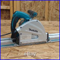 Makita 6-1/2 Plunge Circular Saw with 55 Guide Rail SP6000J1 New