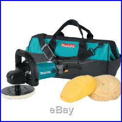 Makita 7 in. Polisher Loop Handle with Wool Pads and Bag 9237CX3 New