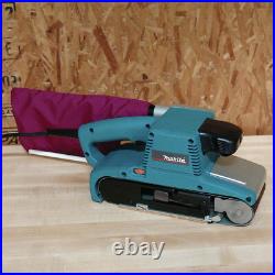 Makita 8.8 Amp 4 in. X 24 in. Variable Speed Belt Sander with Dust Bag 9404 New