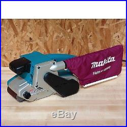 Makita 9903 8.8 Amp 3 x 21 Belt Sander Variable Speed with Dust Bag 3 x 21