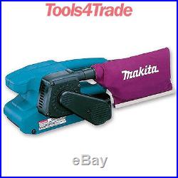 Makita 9911 240V 3/75mm Corded Electric Heavy Duty Belt Sander With Dust Bag