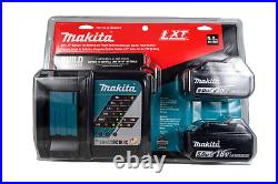 Makita BL1850BDC2 18V Battery and Rapid Optimum Charger Starter Pack (5.0Ah)
