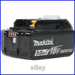 Makita BL1850B-2 18-Volt 5.0Ah LXT L. E. D. Lithium-Ion Charging Battery, 2-Pk